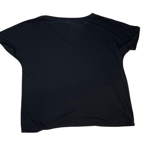 Absolutely Meowvelous Size M Tee Cat Lover Oversized Short Sleeve T-Shirt V-Neck - Picture 2 of 7